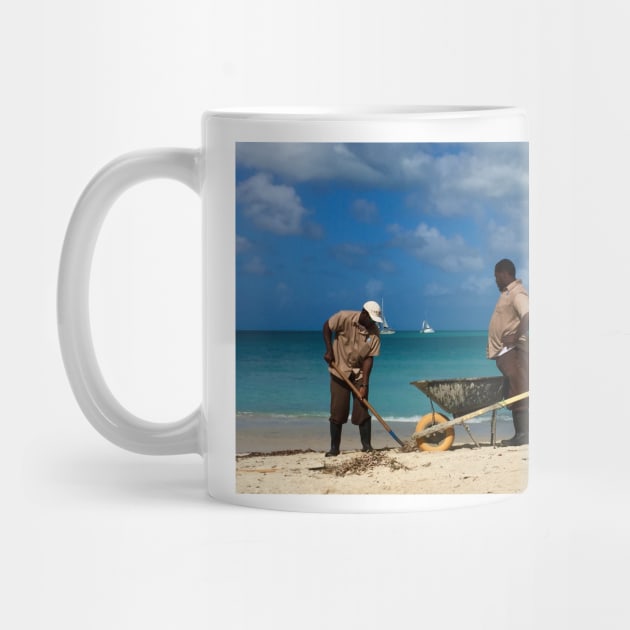 Beach Clean Up in Antigua by ephotocard